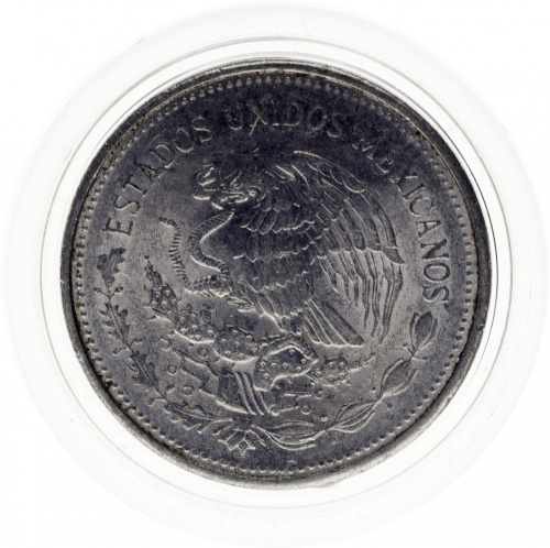 фото Мексика набор из 7 монет по 1 песо UNC Чудеса света