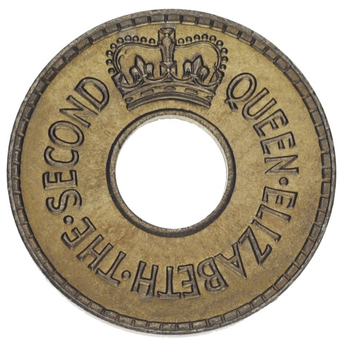 фото Фиджи 1/2 пенни 1954 VF-AU