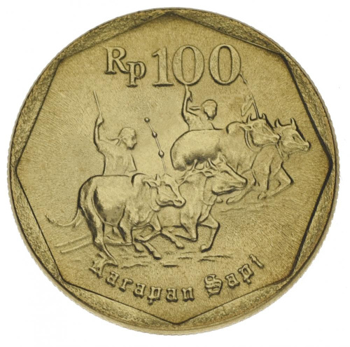 фото Индонезия 100 рупий 1996 AU-UNC
