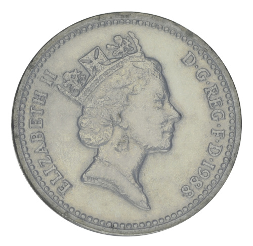 фото Великобритания 1 фунт 1988 F-VF