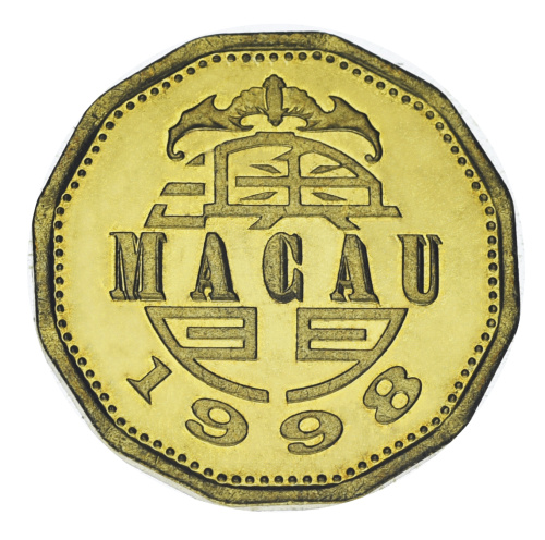 фото Макао 20 авос 1998 AU-UNC