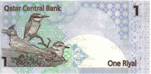 фото Катар 1 риал 2003 UNC (P20)