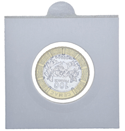 фото Центральная Африка 100 франков 2006 Биметалл AU-UNC