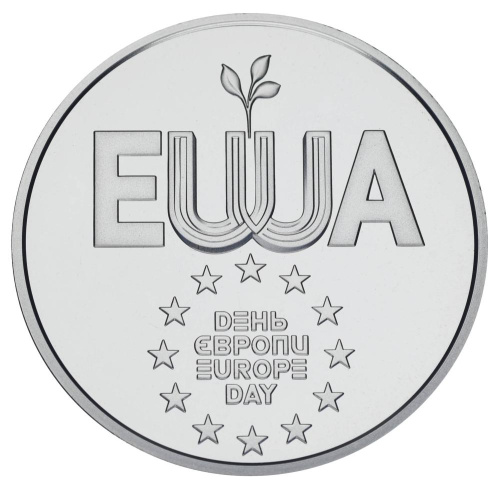 фото Украина 5 гривен 2024 UNC День Европы