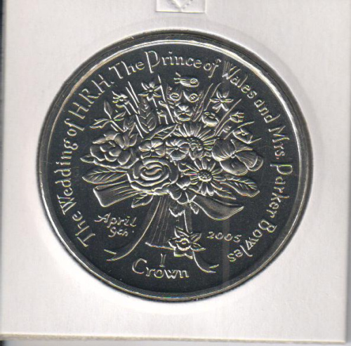 фото Фолклендские острова 1 крона 2005 UNC