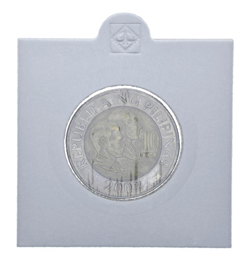 фото Филиппины 10 песо 2002 Биметалл F-VF