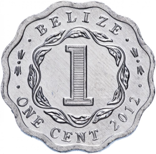 фото Белиз 1 цент 2012 UNC (KM#33a)