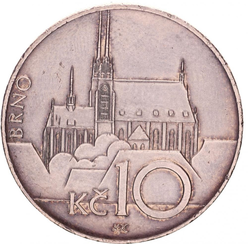 фото Чехия 10 крон 1996-2015 G-VG
