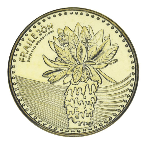 фото Колумбия 100 песо 2026 UNC Растение