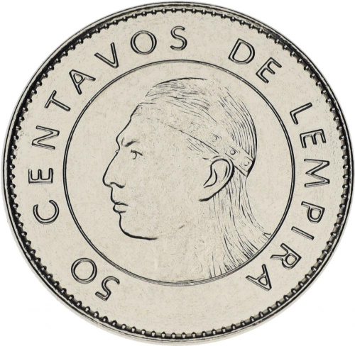 фото Гондурас 50 сентаво 2014 UNC (KM#84a.2)