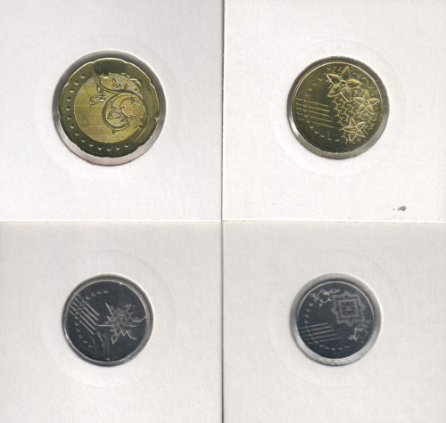 фото Малайзия набор из 4 монет 2012 UNC
