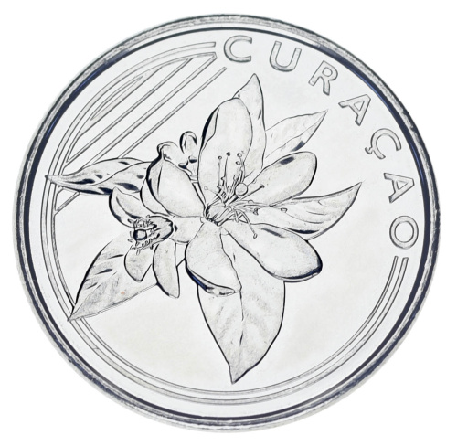 фото Кюрасао 10 центов 2025 UNC Флора - Цветок