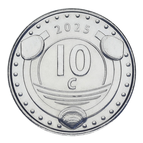 фото Синт-Мартен 10 центов 2025 UNC