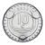 фото Синт-Мартен 10 центов 2025 UNC