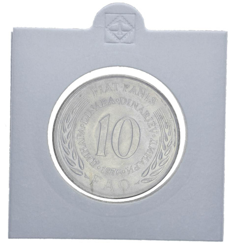 фото Югославия 10 динар 1976 F-VF FAO ФАО