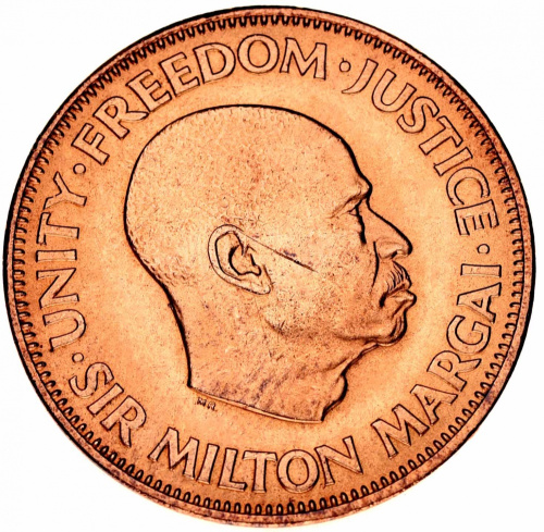 фото Сьерра-Леоне 1 цент 1964 F-VF