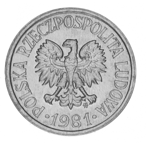 фото Польша 10 грош 1981 AU-UNC