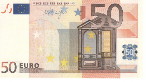 фото Испания 50 евро 2002 V M058 UNC