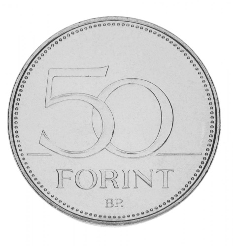 фото Венгрия 50 форинтов 2003 UNC Птица - Сокол