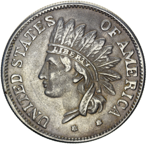 фото США 1 доллар 1851 VF-XF (Сувенир)