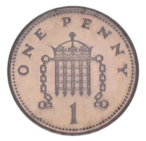 фото Великобритания 1 пенни 2003 F-VF