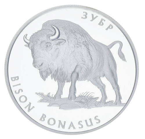 фото Украина 10 гривен 2003 Серебро Proof Зубр (Ag 925, унция, 31.1 грамм)