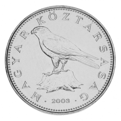 фото Венгрия 50 форинтов 2003 UNC Птица - Сокол