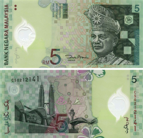 фото Малайзия 5 ринггит 2004 UNC (P47)