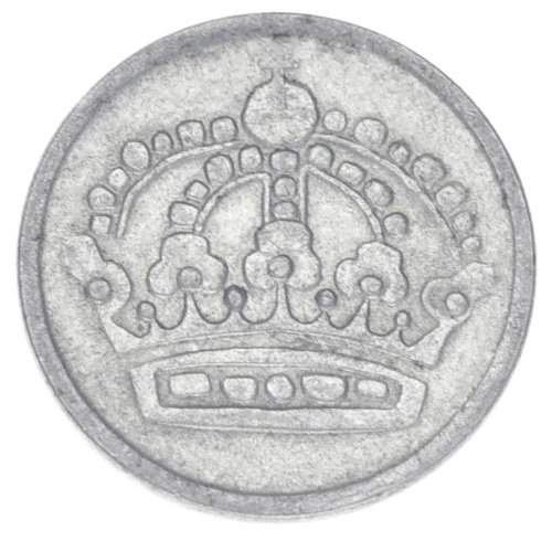 фото Швеция 10 эре 1953 Серебро F-VF (Ag 400, 1,45 грамм)