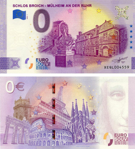 фото Германия 0 ЕВРО 2020 UNC Замок Бройх