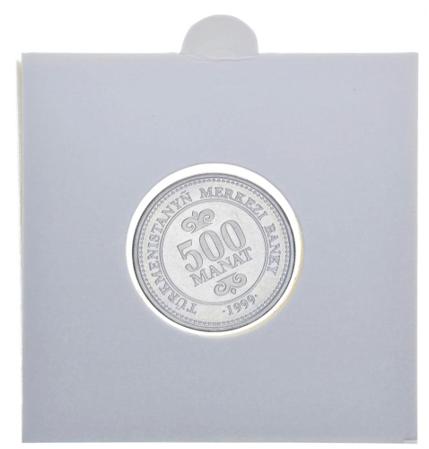 фото Туркменистан 500 манат 1999 AU-UNC