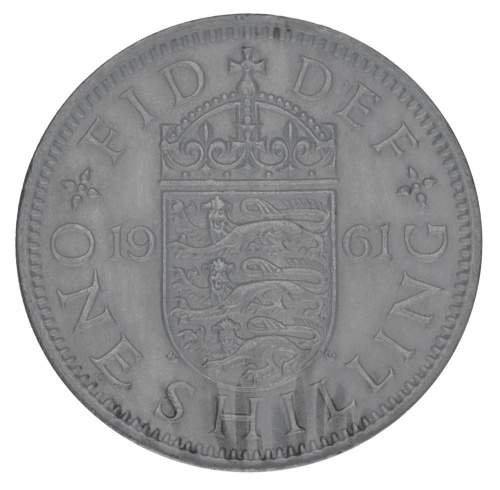 фото Великобритания 1 шиллинг 1961 F-VF