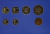 фото Аруба набор из 7 монет 1989 UNC 5, 10, 25, 50 центов, 1, 2,5 флорина, жетон в сувенирной упаковке