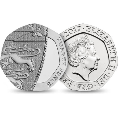 фото Великобритания набор из 13 монет 2017 UNC 1, 2, 5, 10, 20, 50, 50 пенсов, 1, 2, 2, 2, 5, 5 фунтов