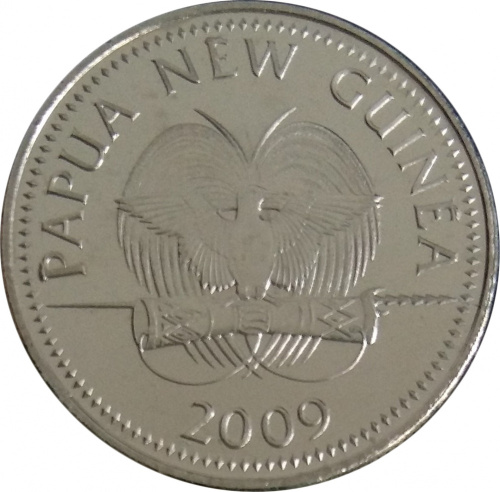 фото Папуа-Новая Гвинея 5 тойя 2009 UNC Черепаха (KM#3a)