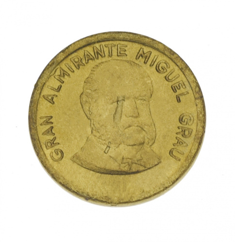 фото Перу 1 сентимо 1985 VF-AU