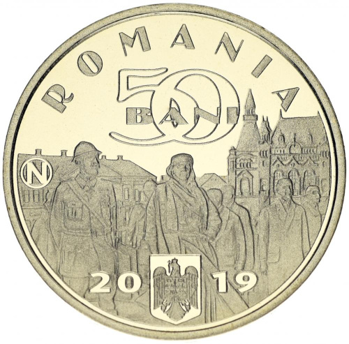 фото Румыния 50 баней 2019 Фердинанд І Proof