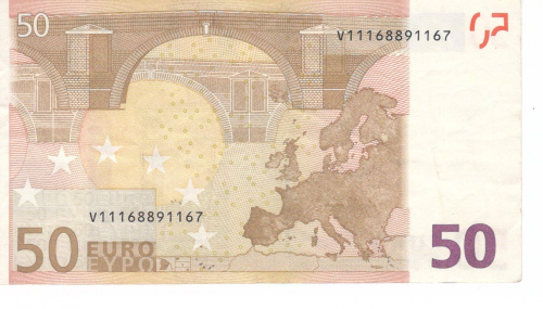 фото Испания 50 евро 2002 V M009 VF