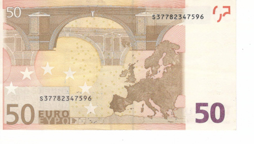 фото Италия 50 евро 2002 S J063 VF