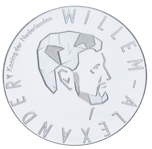 фото Нидерланды 5 евро 2025 UNC Всемирное наследие ЮНЕСКО — Голландские линии водозащиты