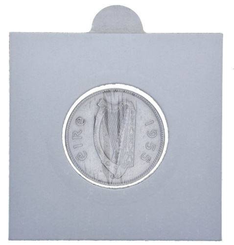 фото Ирландия 1 шиллинг 1955 F-VF Бык