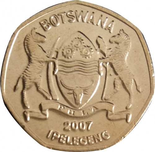 фото Ботсвана 1 пула 2007 UNC (KM#24)