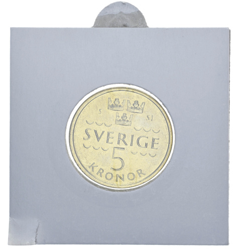 фото Швеция 5 крон 2016 AU-UNC