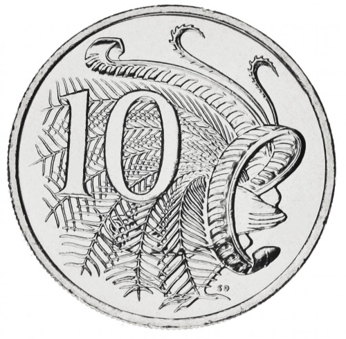 фото Австралия 10 центов 2006 UNC
