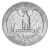 фото США 25 центов (квотер) 1961 Серебро F-VF (Ag 900, 6.25 грамм)