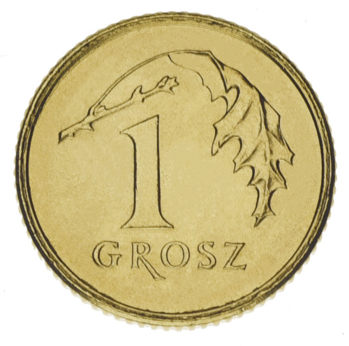 фото Польша 1 грош 2006 UNC