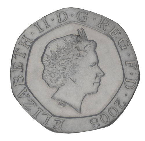 фото Великобритания 20 пенсов 2009 AU-UNC