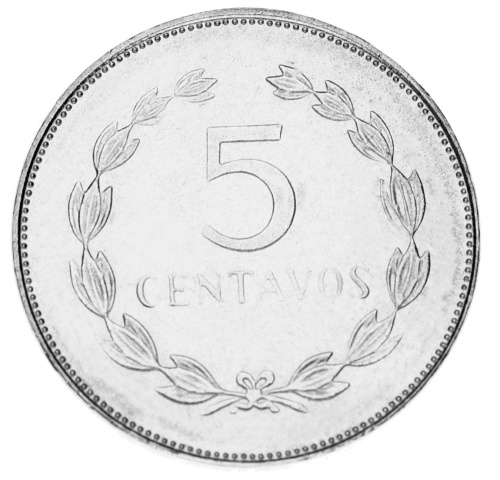 фото Сальвадор набор из 7 монет 1972-1999 AU-UNC 1, 2, 3, 5, 10, 25, 50 сентаво
