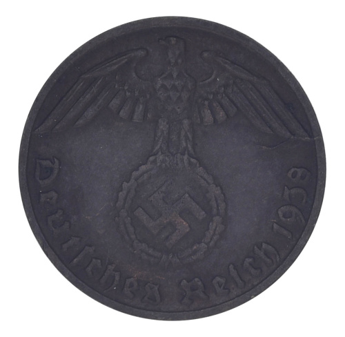 фото Германия 1 пфенниг 1938 F-VF D