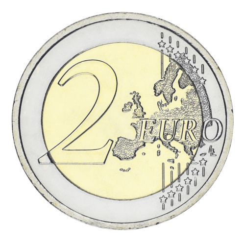 фото Германия 2 евро 2009 Биметалл UNC Саар